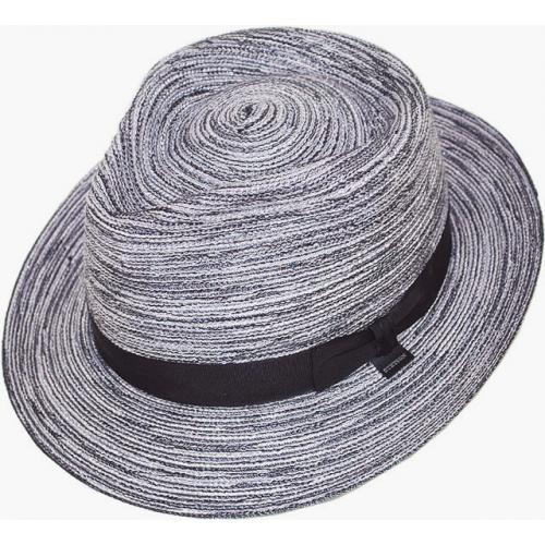Stetson Grey Mix 100% Panama Dress Hat